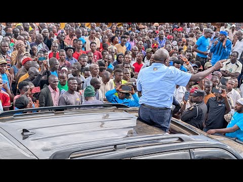 Honorable Nandala Mafabi Receives Heroic Welcome In Bukwo District