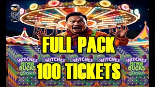 🎃 WITCHES BREW BUCKS FULL BOOK! 💰 WASHINGTON SCRATCH OFF TICKETS #walottery #scratchofftickets #like