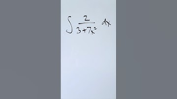 Integrate to arrive at Arctan Antiderivative