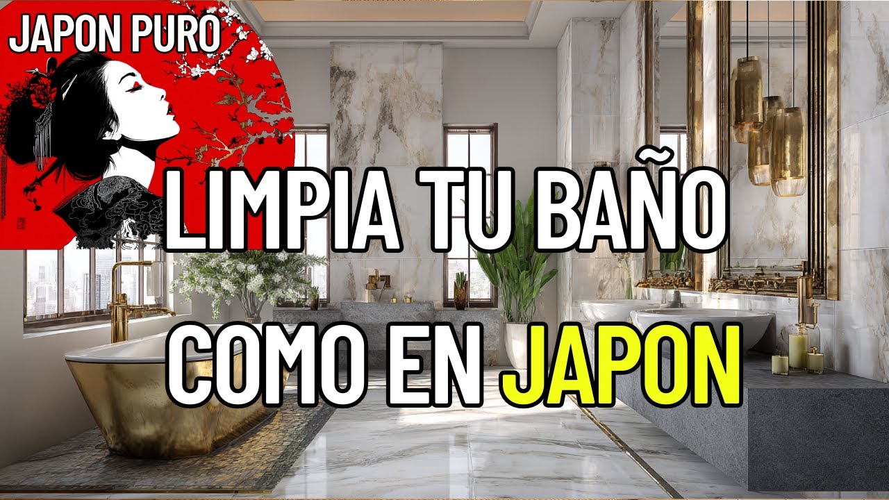 7 HABITOS JAPONESES PARA LIMPIAR EL BAÑO