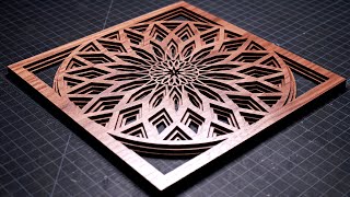 How to Make Layered Geometric Art with a Laser Cutter