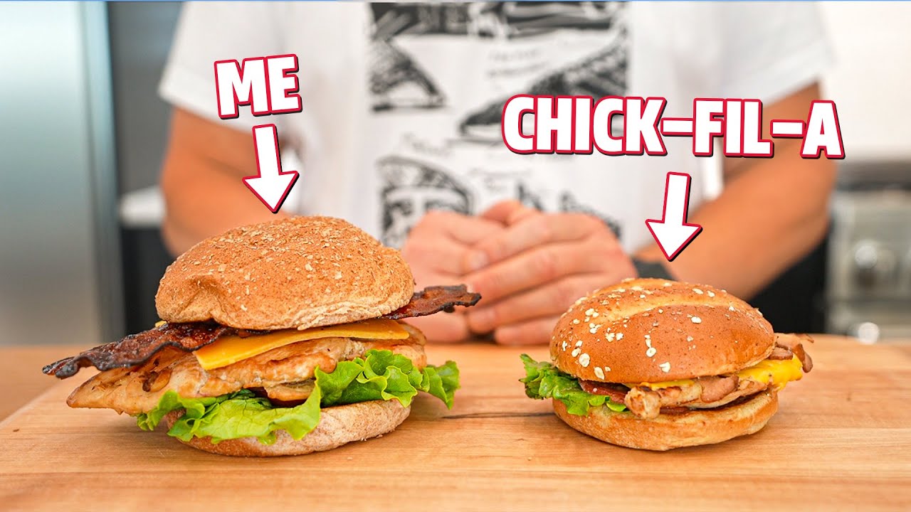 Making ChickFilA's Grilled Chicken Club At Home, But Better YouTube