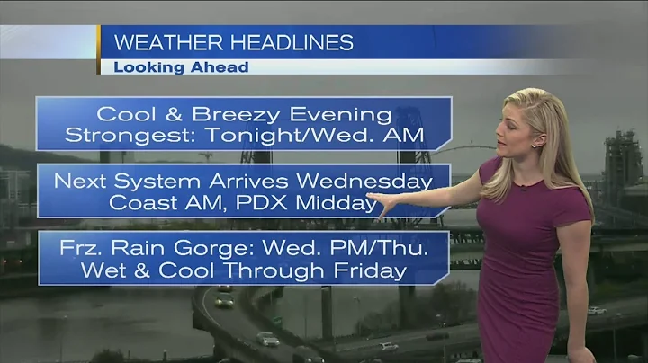 4pm Tuesday Evening Forecast KOIN 6 News November 7, 2017