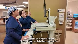 Jennifer McDonold and Mary Harris are Nursing Professional Development Generalists