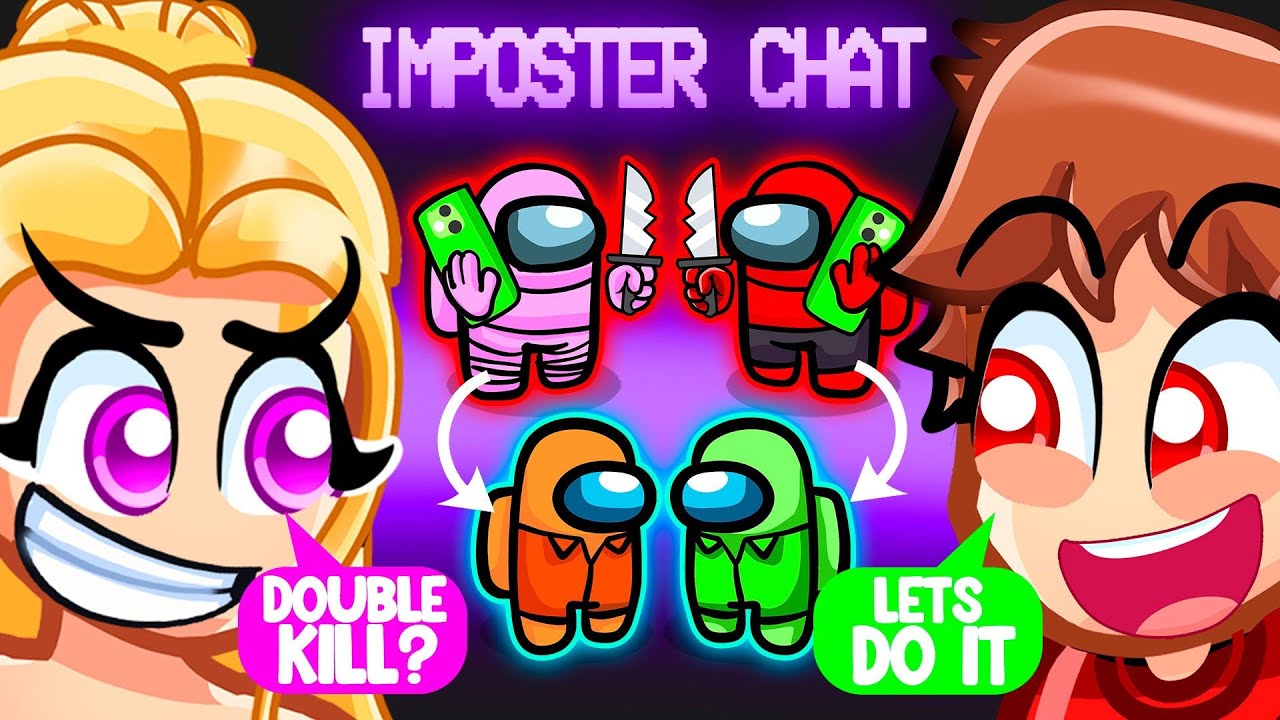 AMONG US but the IMPOSTERS can TALK TO EACH OTHER...