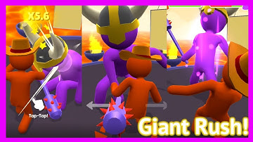 GIANT RUSH! Gameplay Walkthrough Trailer Android IOS All Levels Update Shorts Edition