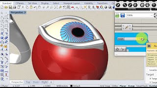 Grasshopper jewelry - making an eyeball ring