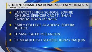 Lafayette Parish students named National Merit Semifinalists