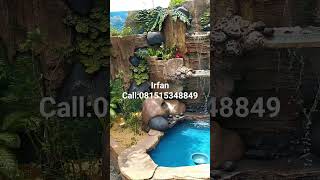 Relief Tebing Air Terjun