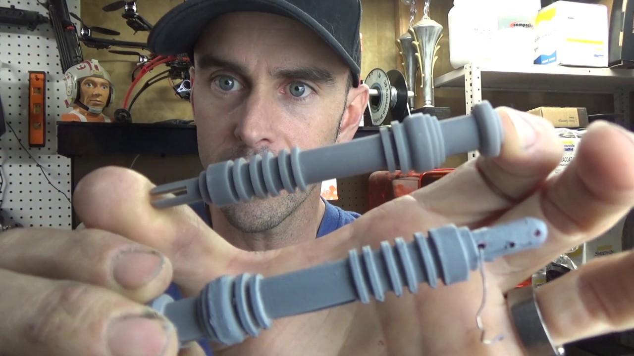 C-3PO Blog Update - 3d Printed Arm Pistons for Molding