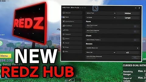 New REDZ HUB Script - Blox Fruit script