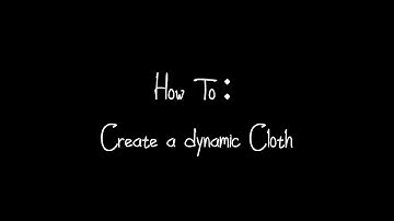 How to create a dynamic clothe - dreams ps4