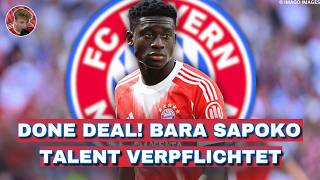 TRANSFER CONFIRMED! Bara Sapoko Ndiaye joins FC Bayern