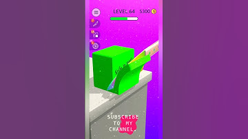 ASMR SLICING 😊😇🥰|Gameplay|Level 64|#shorts|#trge