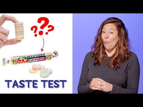 Mystery Mega Smarties Taste Test - Mystery Mega Smarties Taste Test