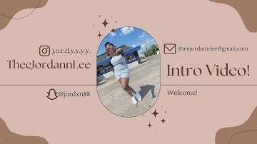 WELCOME TO MY CHANNEL!! || Intro Video