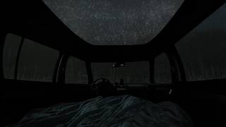 Hypnotic Thunderstorm _ Heavy Rain on a Car at Night 🌧️ Deep Sleep, Relaxation & Stress Relief 😴