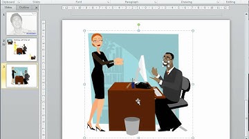 How to edit clip art in PowerPoint 2010