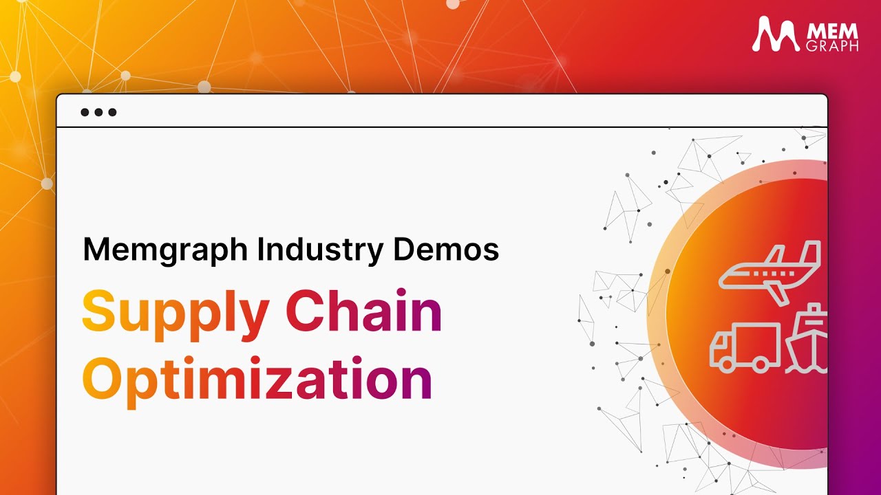 Graph Analysis for Supply Chain Optimization — Memgraph Lab Demo with Real-Time Algorithm