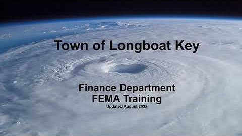 FEMA Training video