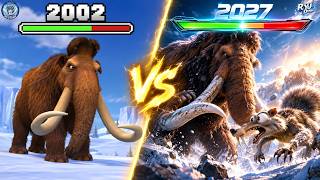 Evolution of ICE AGE Battles (2002 - 2027) WITH HEALTH BARS | Concept UI