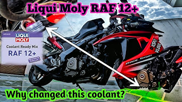 Coolant changed Again in RS 200 | How to flush Properly | Liqui Moly RAF 12+ coolant
