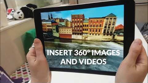 Insert 360° images and videos