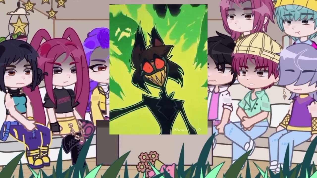 Kpop Demon Hunters React To Alastor! || Hazbin Hotel || Gacha React