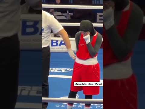 Muslim Female Boxer Won Actions Shorts