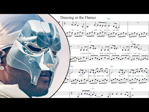 Dancing in the Flames (Beginner level with lyrics and chords) - The Weeknd