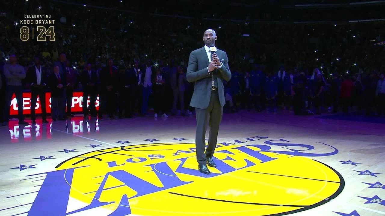 Kobe bryant jersey retirement video Clearance