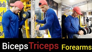 Full Arms Workout (Biceps + Triceps + Forearms)