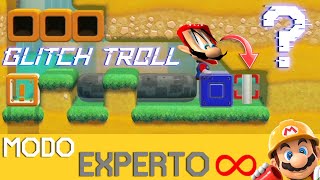 Hay que BUGUEAR el FINAL TROLL para GANAR 🤯 - EXPERTO INFINITO (NO SKIP) - SMM2 - ZSSJ