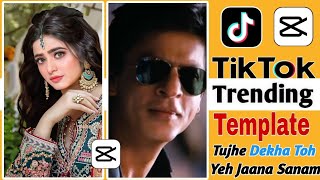 Tujhe Dekha Toh Yeh Jaana Sanam CapCut new Template | Tiktok New Trend | Capcut Editing Tutorial 🔥 screenshot 4