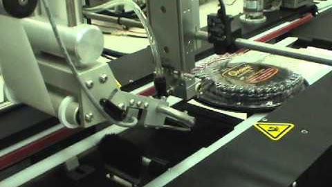 Clamshell Labeling System Top Bottom DVD Quality