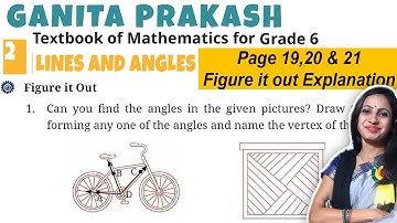 Lines & Angles | Class 6 Maths Chapter 2 Ganita Prakash | Fig it out Page 19, 20 & 21 Explanation