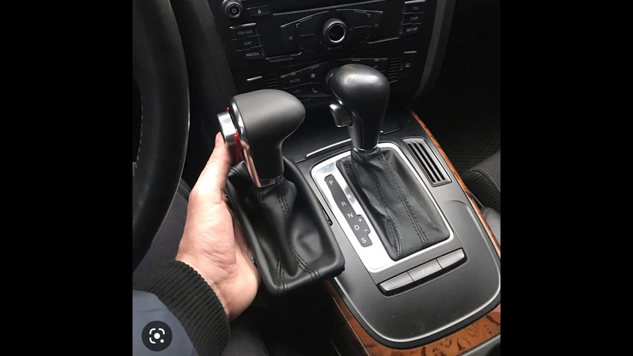 Audi shift knob removal YouTube