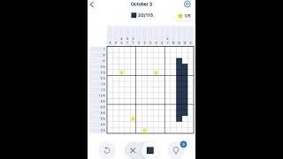 Nonogram October 3 2021