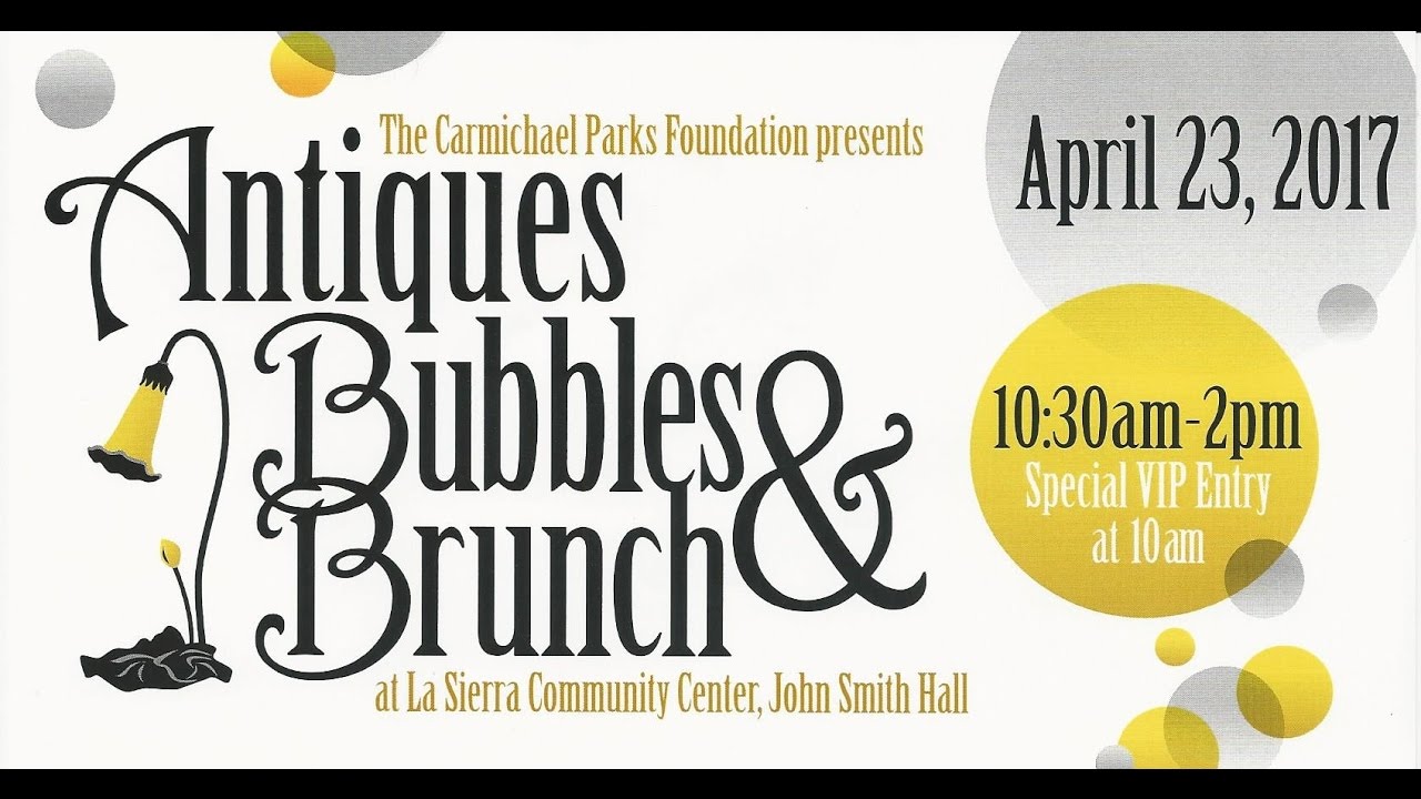 Antiques, Bubbles and Brunch 2017
