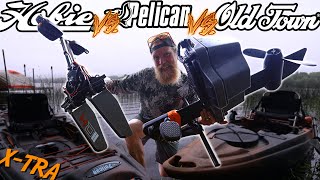 Pelican VS. Old Town VS. Hobie - Pedal Drive Kayak Pedal Off and Gear Review