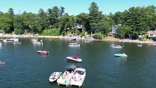 Southwick MA Boat Parade, DJI Mini 3 Pro 4K Edition