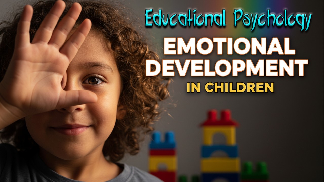 Emotional Development in Children | Educational Psychology Lecture in Urdu | Emotions Control Tricks
