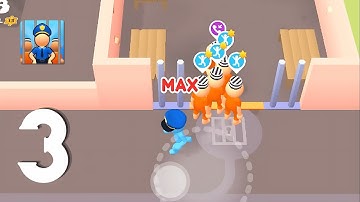 Prison Life: Idle Game Gameplay Walkthrough Part 3 - Level 9 ~ 11 (Android IOS)