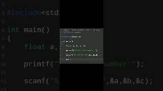 #04| Coding | C language Exercise 49 | #shorts #programming