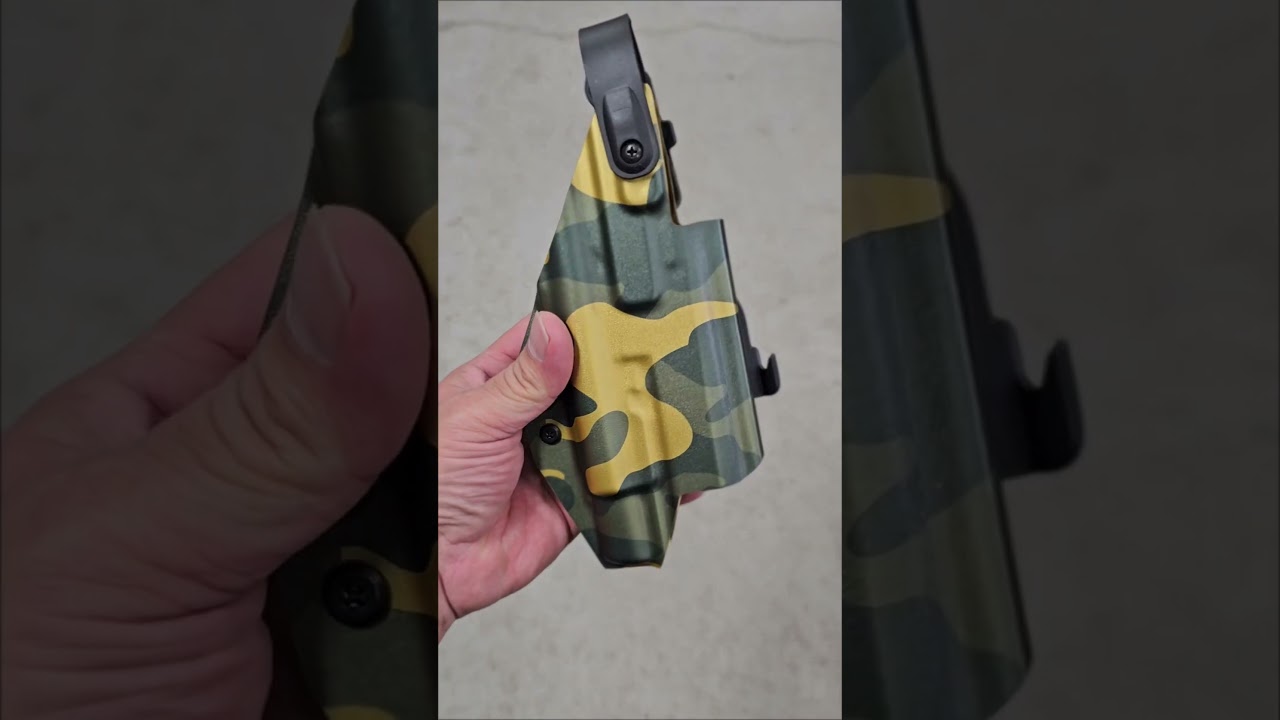 Level 2 paddle holster Gold camo pattern 