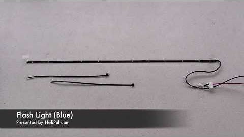 HeliPal.com - Flash Light for RC Aircraft (Blue)