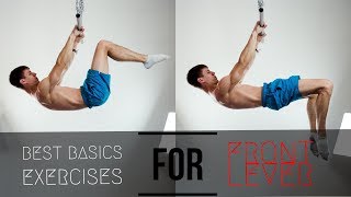 BASE exercises for FRONT LEVER !