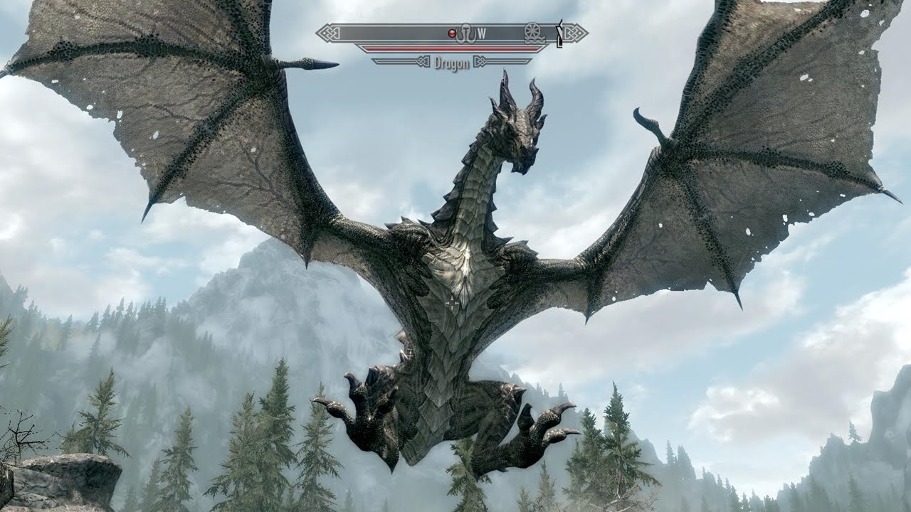 SKYRIM Em busca do Legendary Dragon! YouTube