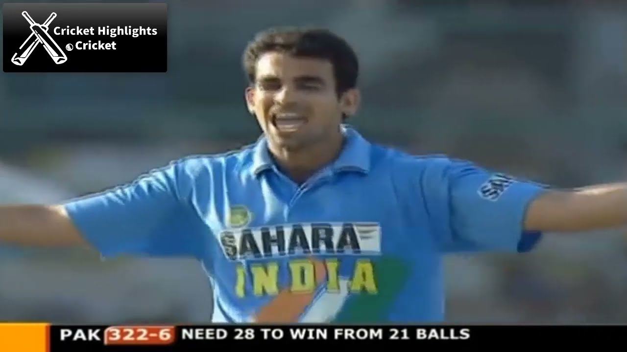 India Vs Pakistan 1St Odi Match Samsung Cup 2004 - Cricket Highlights