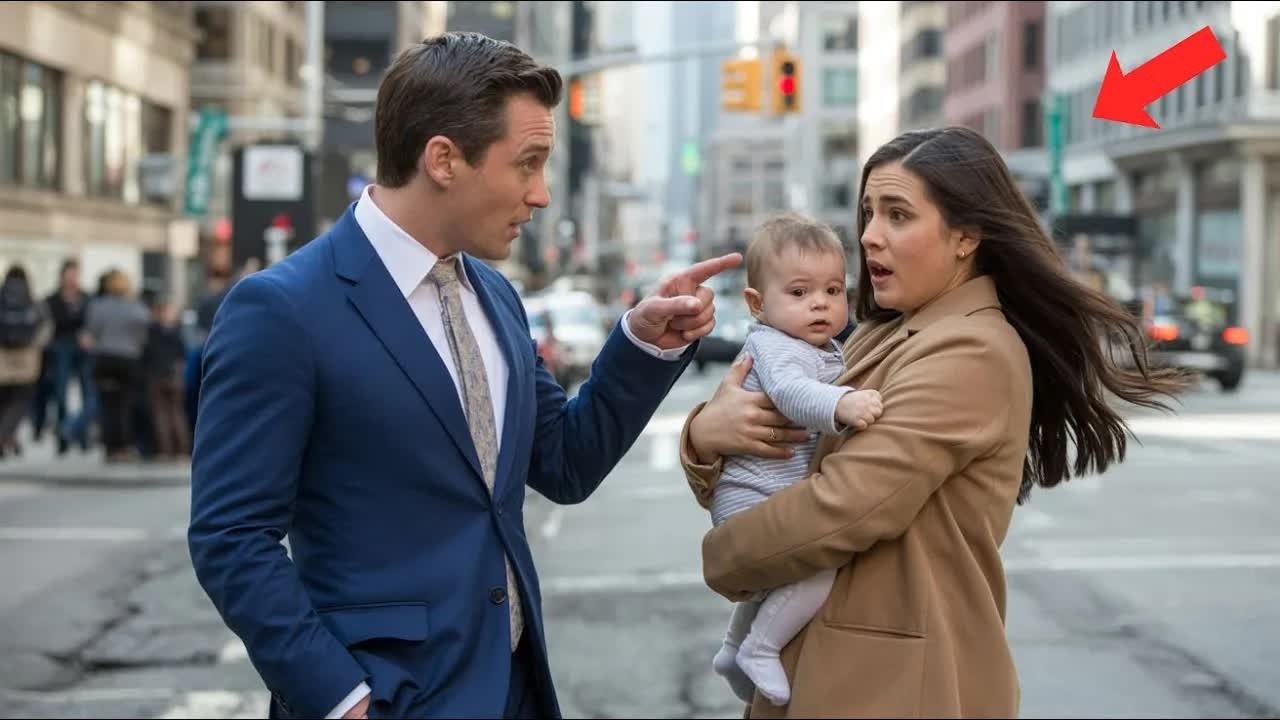 Millionär trifft Ex Frau mit Baby an Haltestelle und erfährt schockiert dass es sein Kind ist